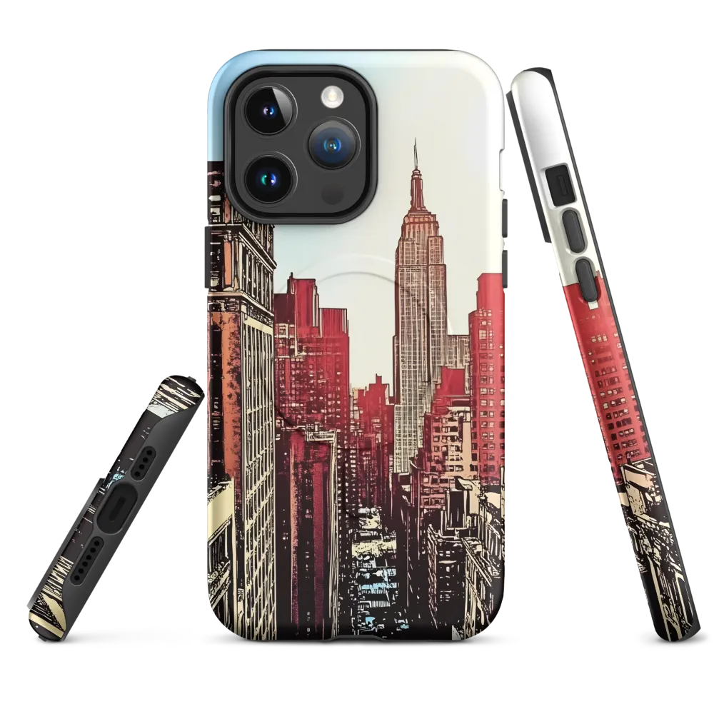 Urban Symphony: A Tribute to the Skyline | Phone Case |  14 Pro Max | MagSafe® Tough Case | Matte