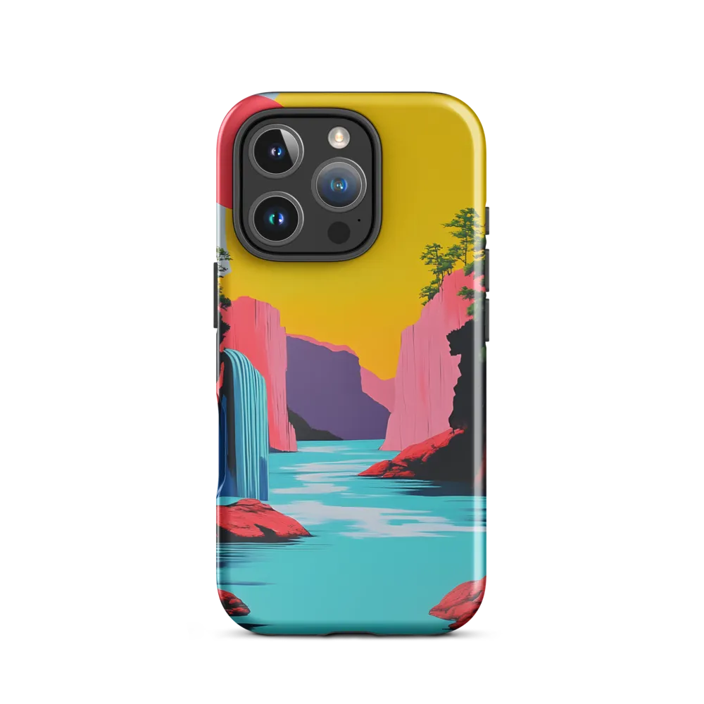Dreamscape of Pink Cliffs and Turquoise Waters