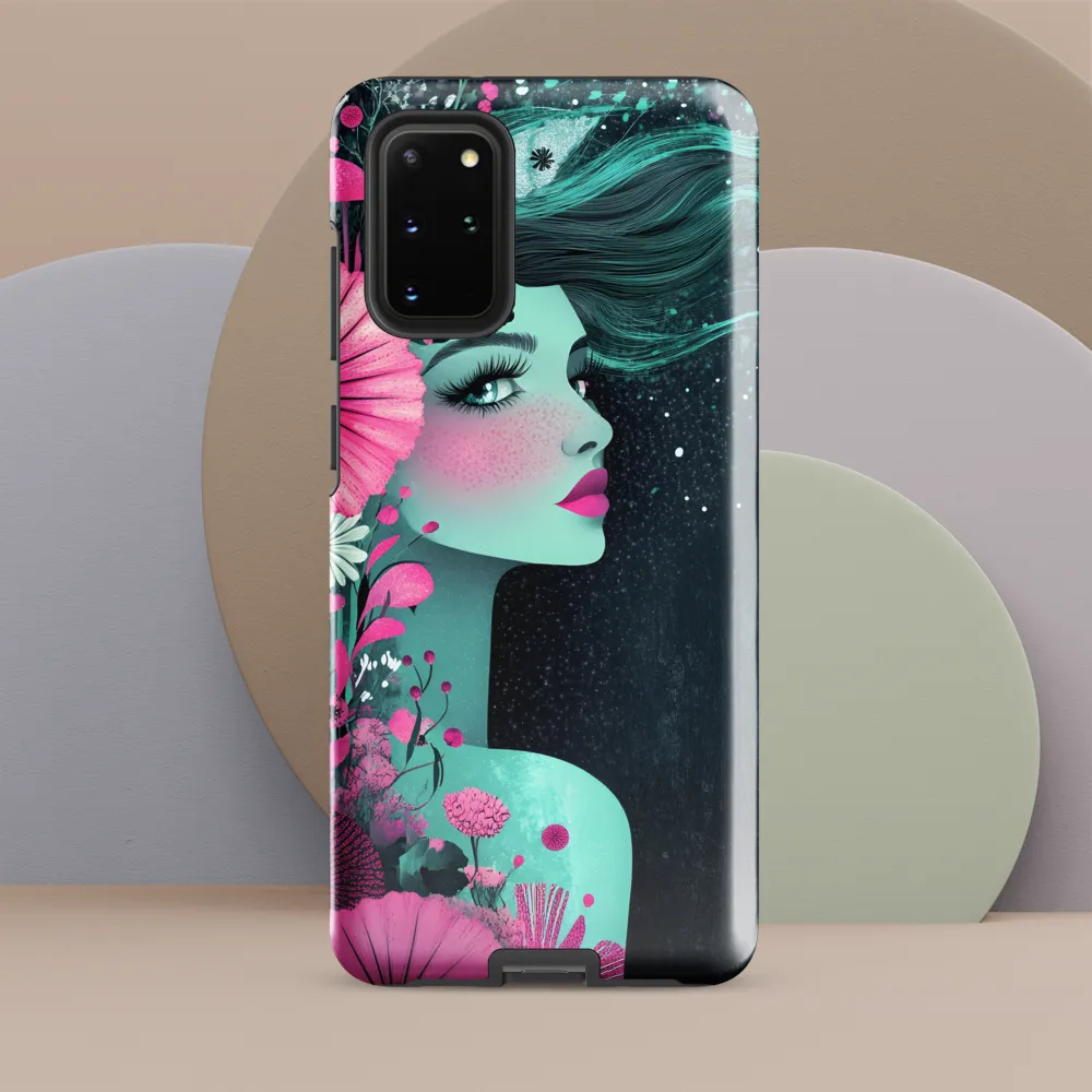 Floral Harmony: Portrait of Serenity