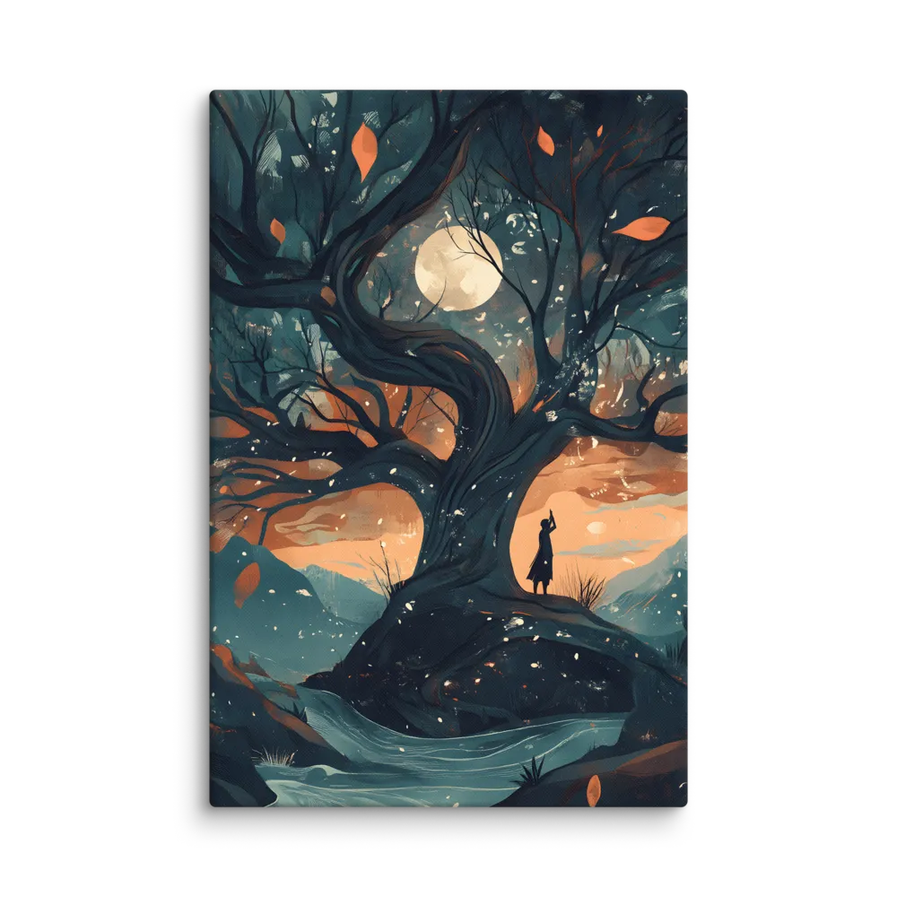 Whispers of the Ancient Tree | Canvas | 32″×48″