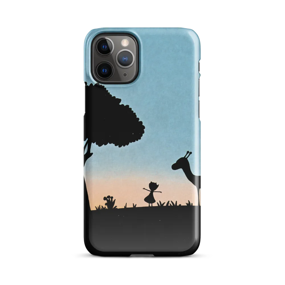 Curiosity in the Silhouette | Phone Case |  11 Pro | Snap Case | Glossy