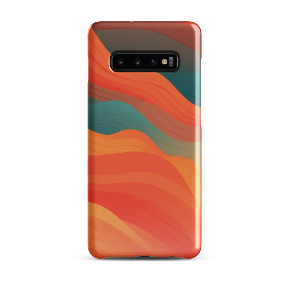 Waves of Warmth | Phone Case |  S10 Plus | Snap Case | Glossy