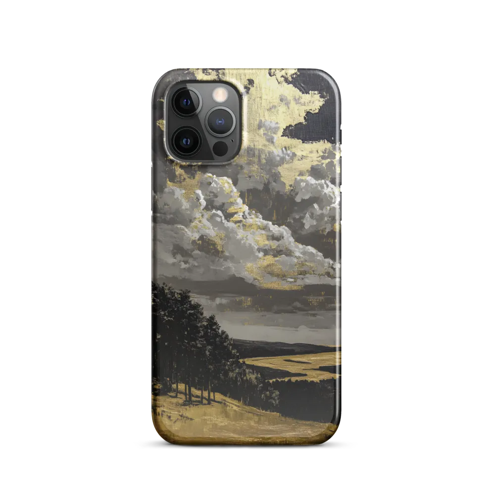Golden Serenity in a Dramatic Sky | Phone Case |  12 Pro | Snap Case | Glossy