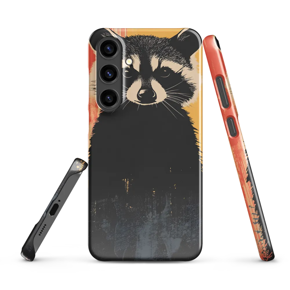 Whimsical Raccoon Portrait