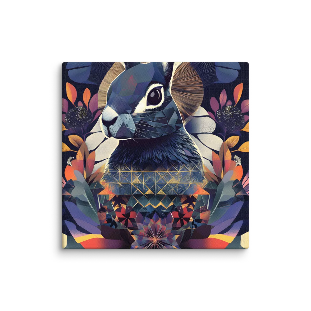 Ethereal Bunny: A Geometric Wonderland