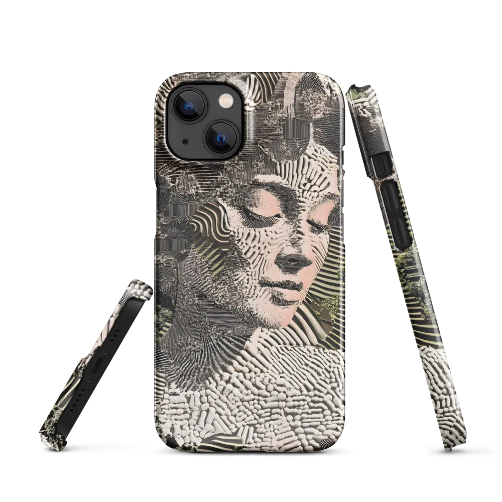 Ethereal Blend of Nature and Humanity | Phone Case |  13 | Snap Case | Glossy
