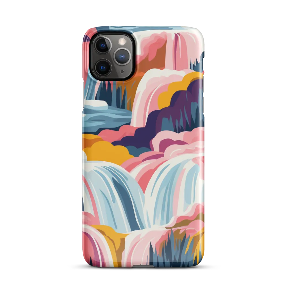 Cascades of Colorful Serenity | Phone Case |  11 Pro Max | Snap Case | Glossy