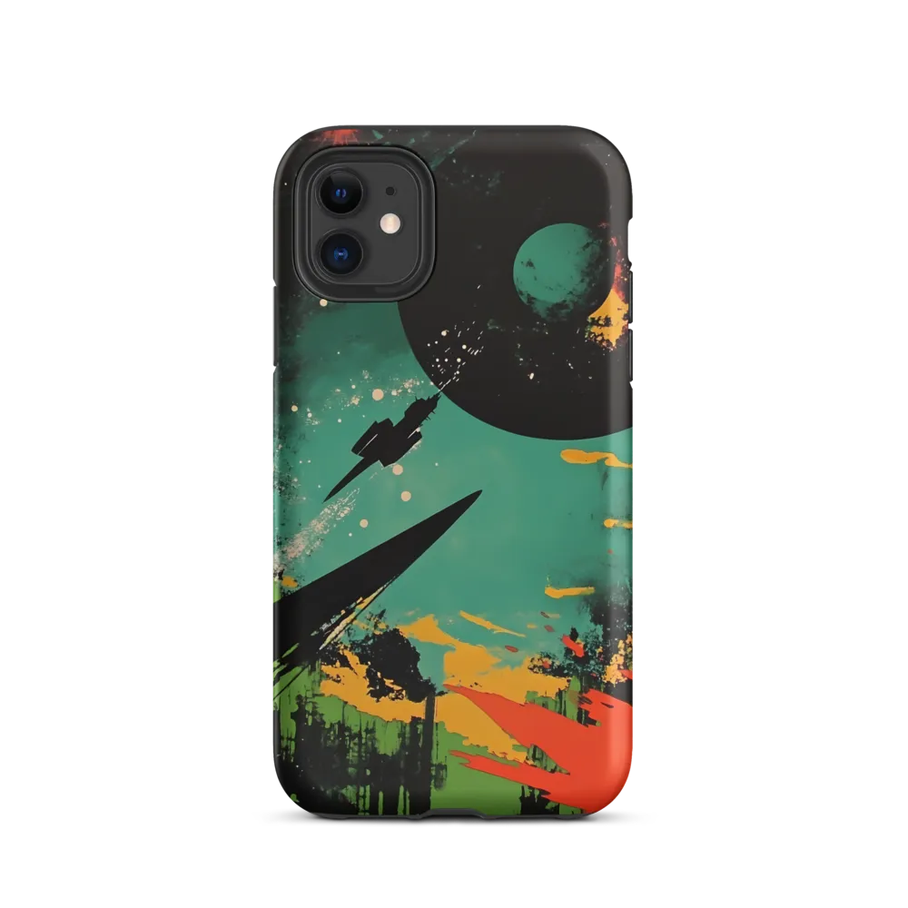 Journey Through the Cosmic Canvas | Phone Case |  11 | Tough Case | Matte