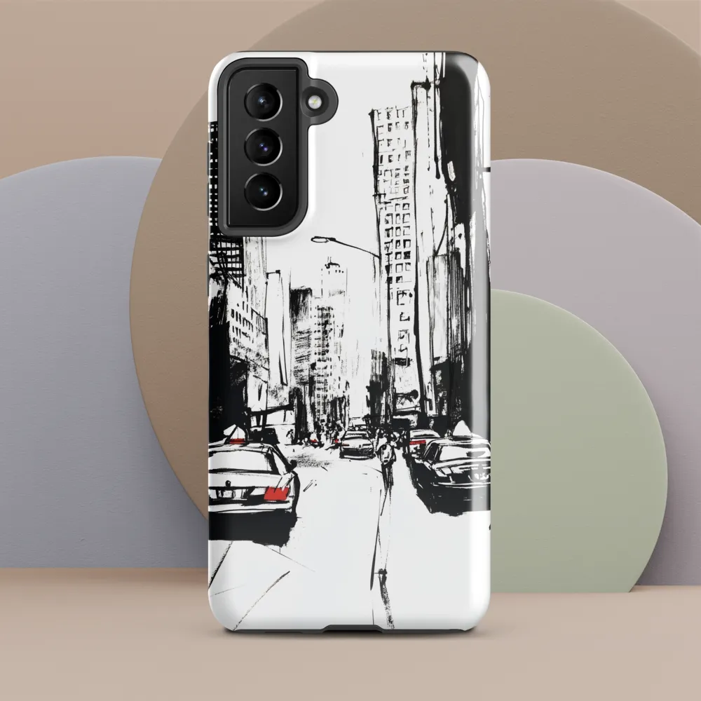 Urban Pulse: A Monochromatic Journey