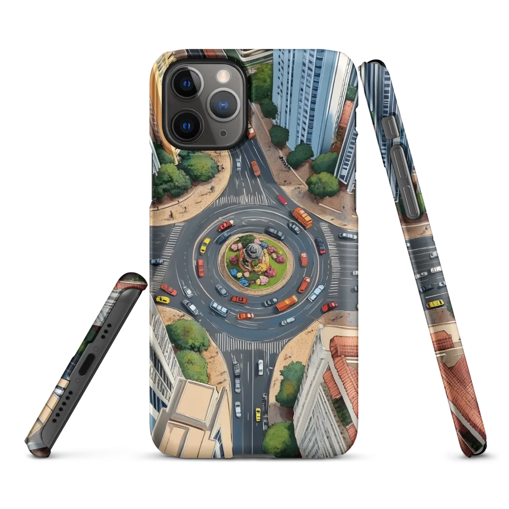 Urban Symphony: Aerial Vision of City Life