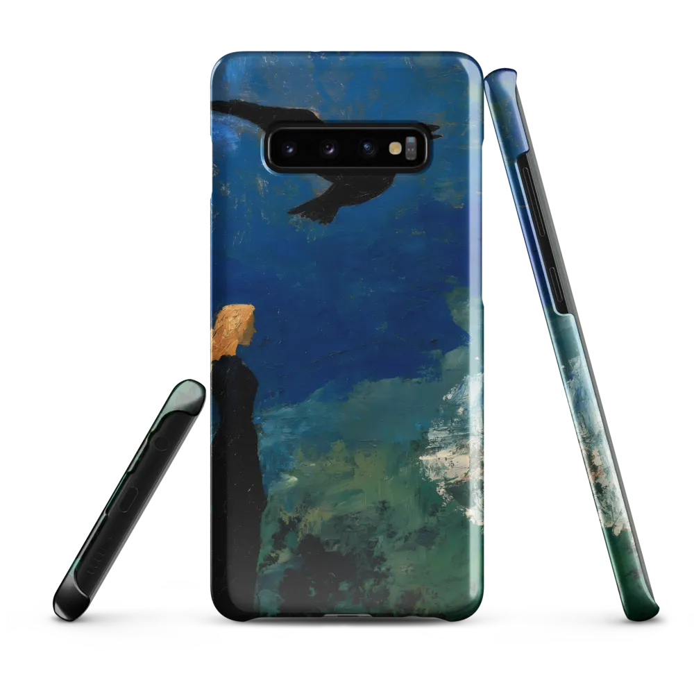 Echoes of Solitude | Phone Case |  S10 Plus | Snap Case | Glossy