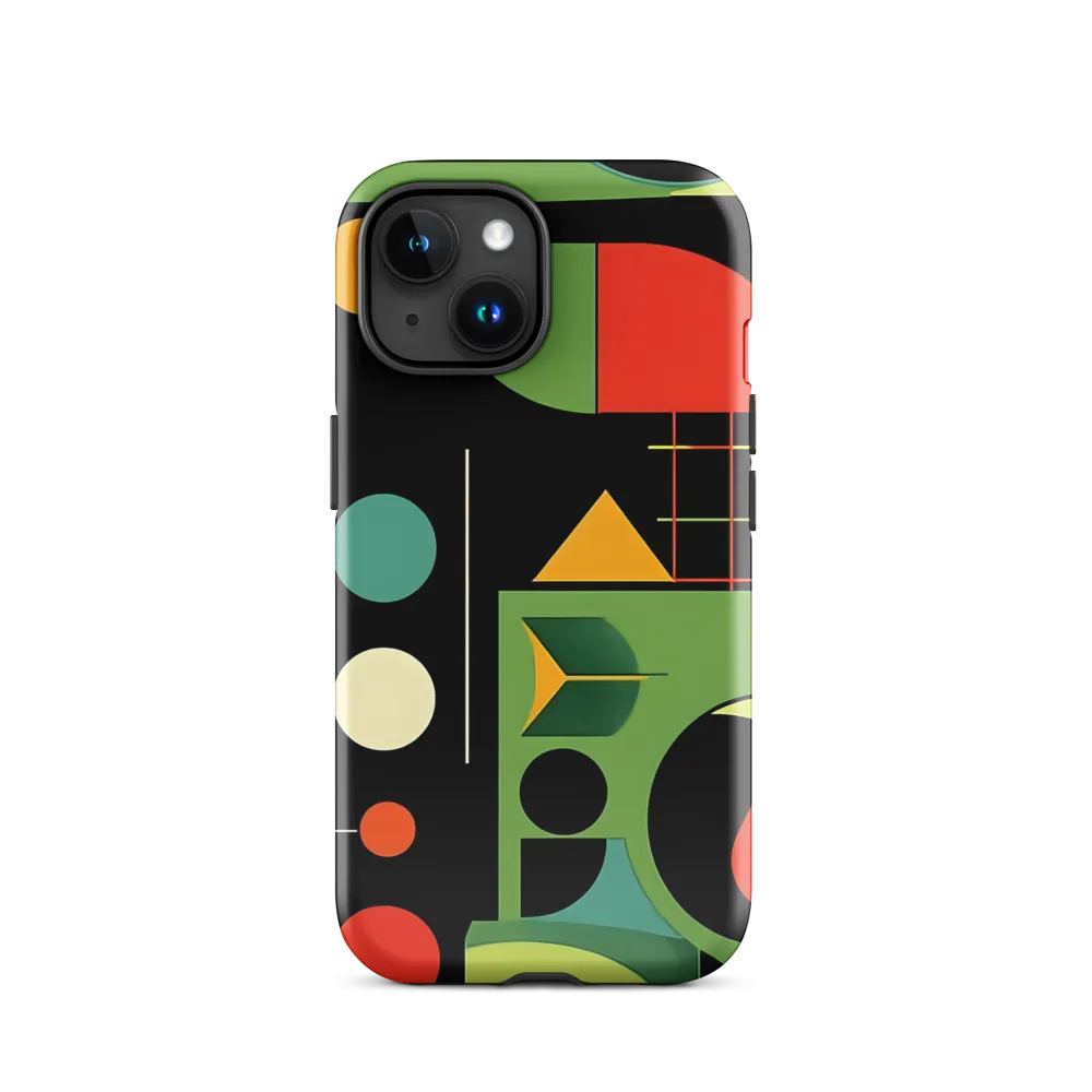 Geometric Harmony | Phone Case |  15 | Tough Case | Glossy