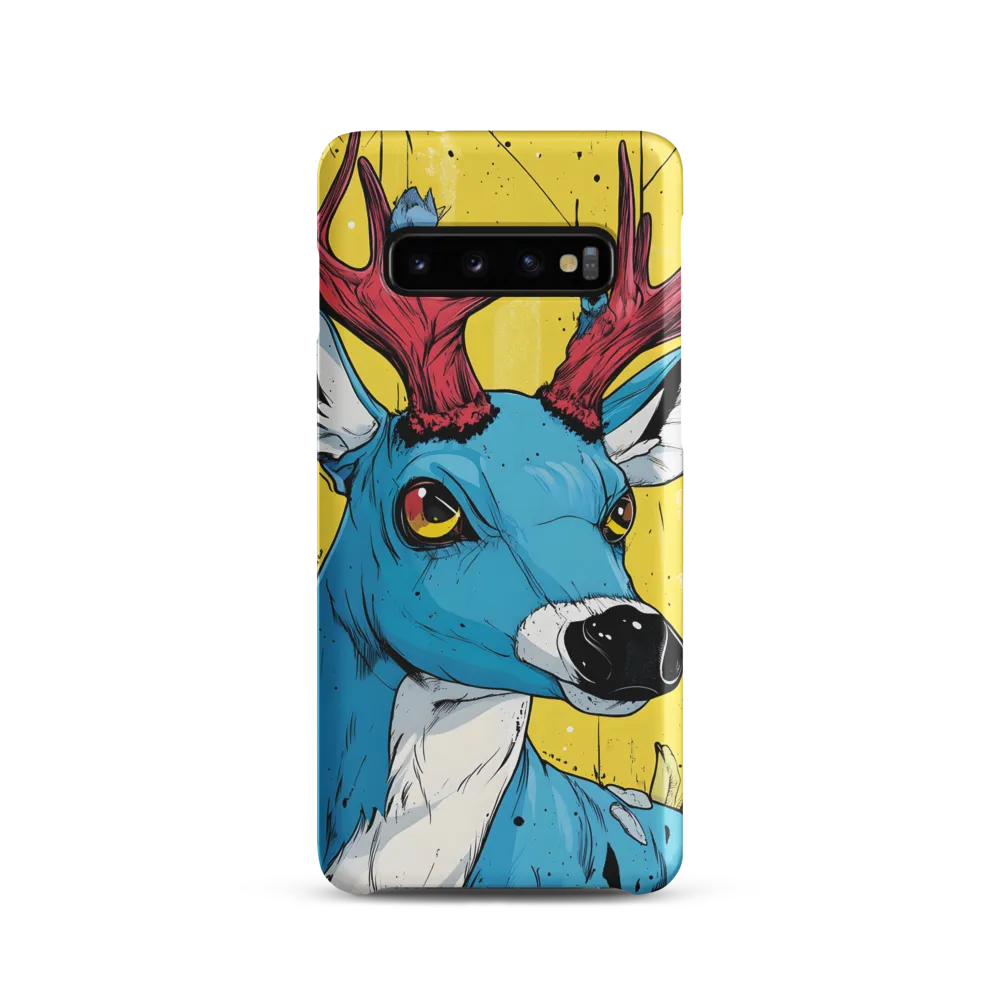 Vivid Antlers: A Modern Take on Nature