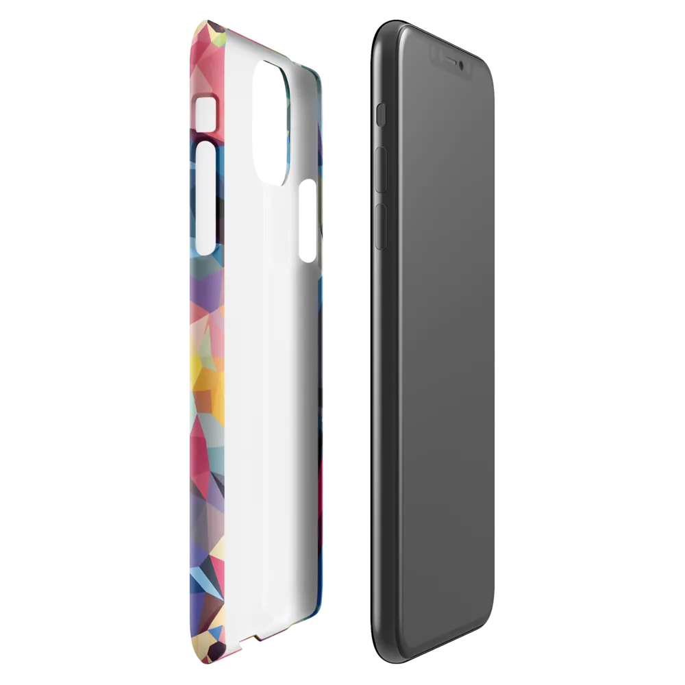 Playful Geometry: The Bear's Face | Phone Case |  11 Pro Max | Snap Case | Glossy