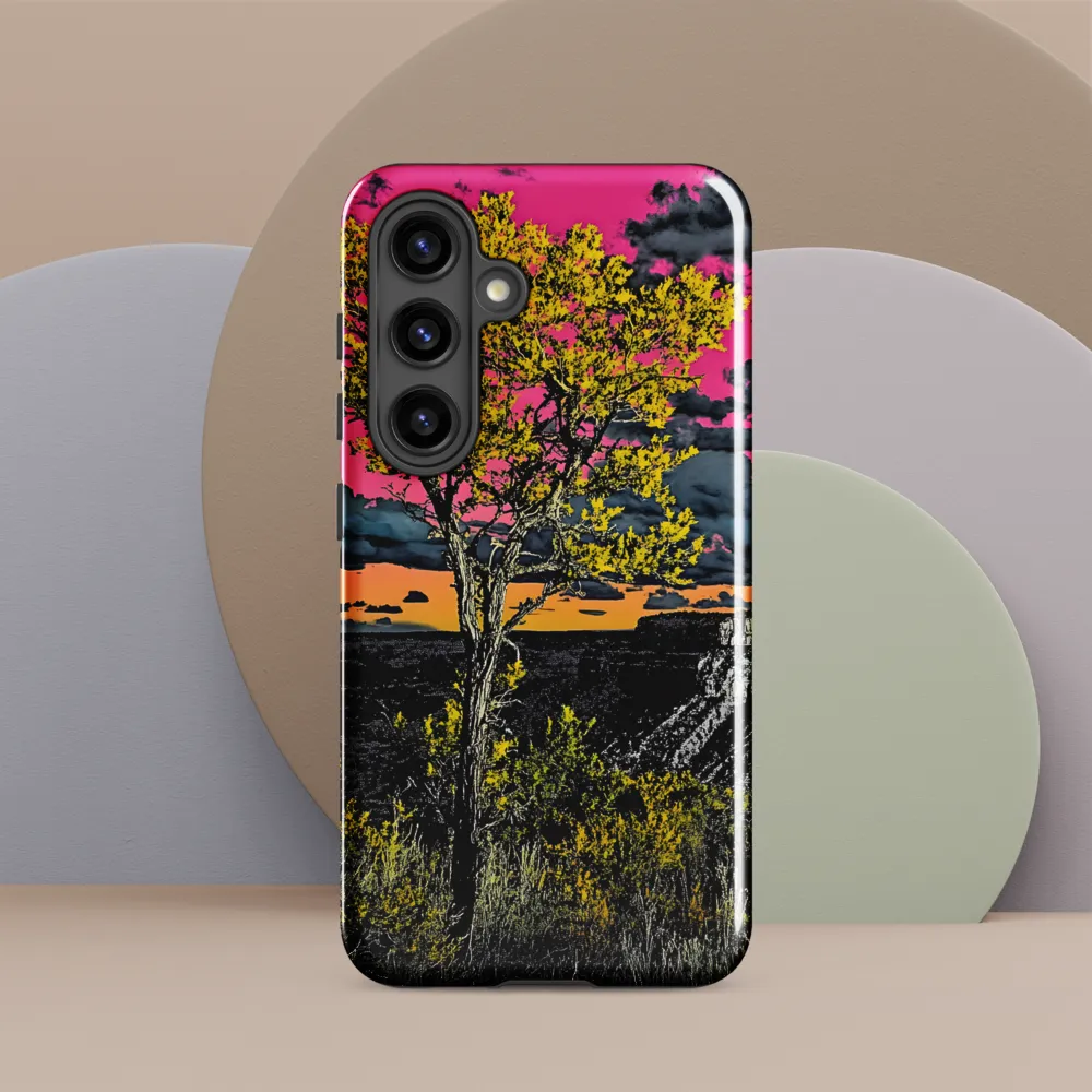 Ethereal Tree in a Surreal Landscape