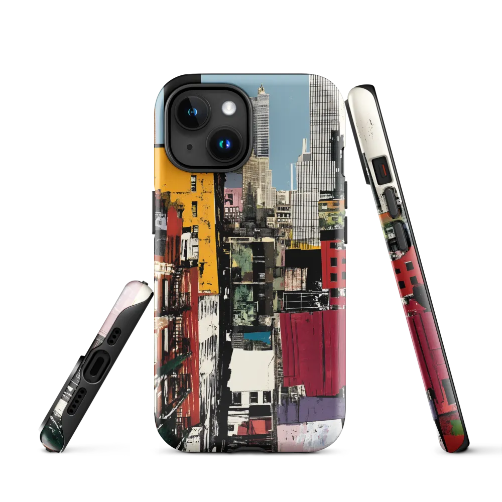 Urban Collage: A Vivid Cityscape