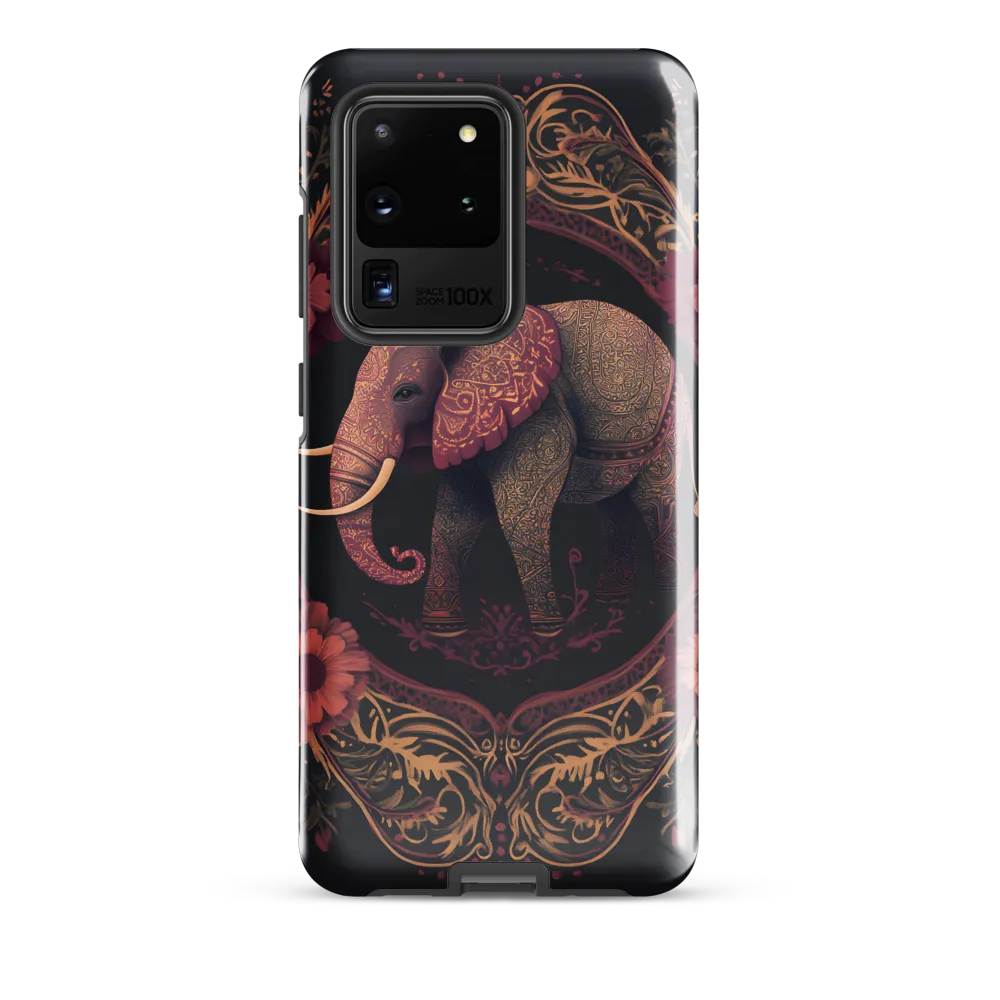 Regal Reverie: The Ornate Elephant