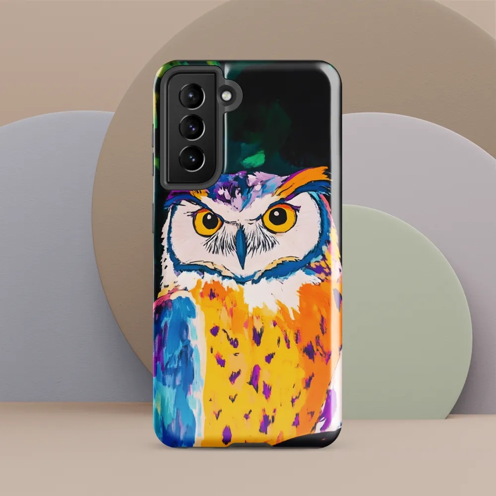 Vivid Vigilance | Phone Case |  S21 | Tough Case | Glossy