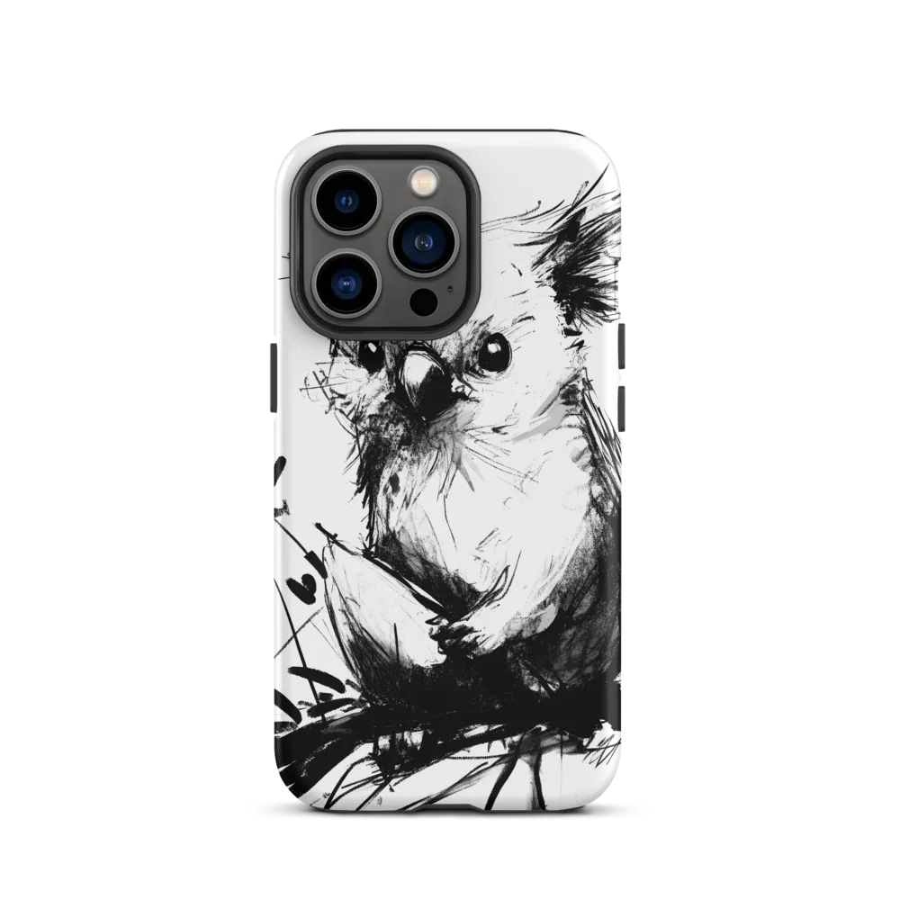 Whimsical Koala in Ink