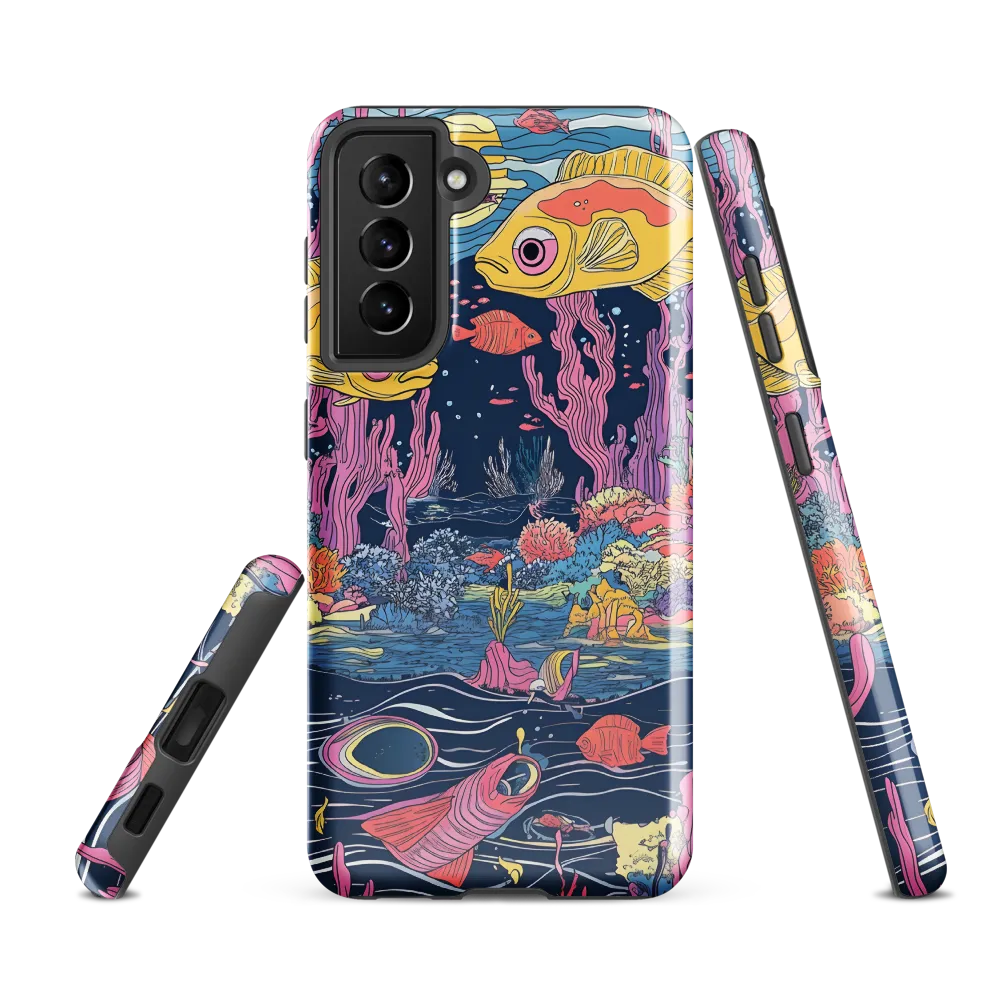 Underwater Dreamscape: A Playful Encounter