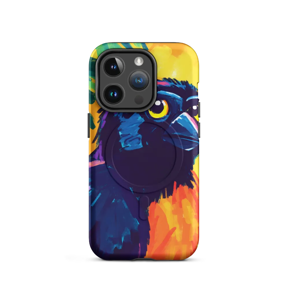 Vivid Avian Encounter