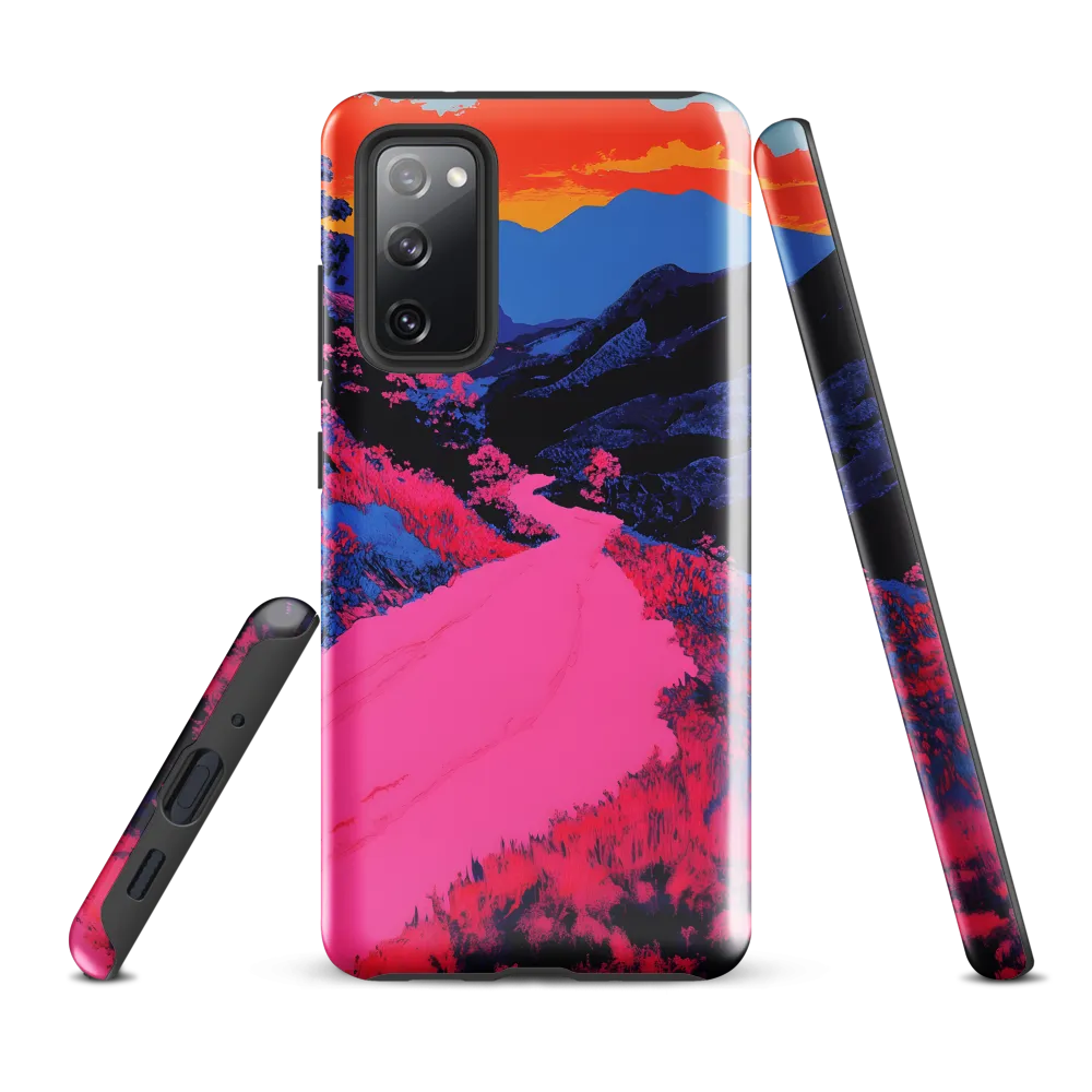 Ethereal Landscape in Vivid Hues