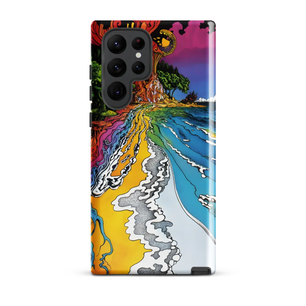 Ethereal Flow: A Psychedelic Landscape
