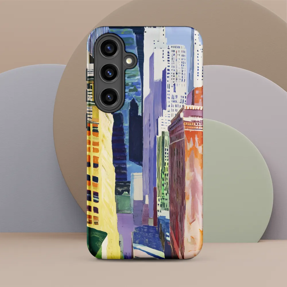 Urban Symphony in Color | Phone Case |  S24 Plus | Tough Case | Matte