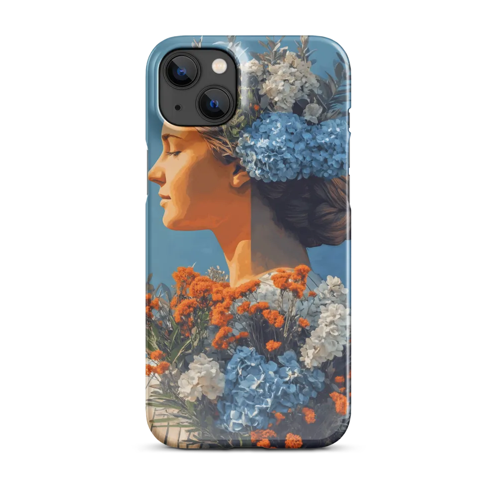 Floral Reverie: A Portrait of Serenity