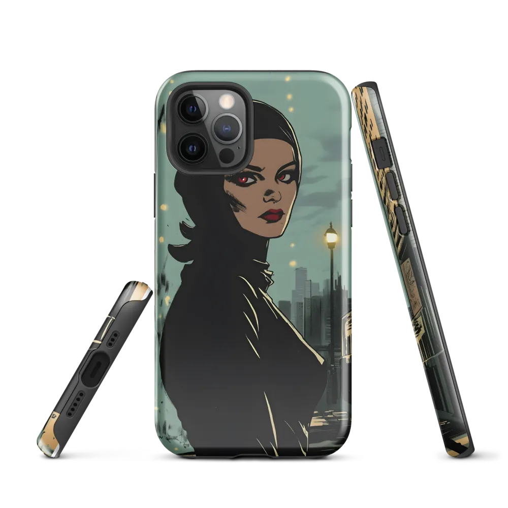 Shadows of Intrigue | Phone Case |  12 Pro | Tough Case | Glossy
