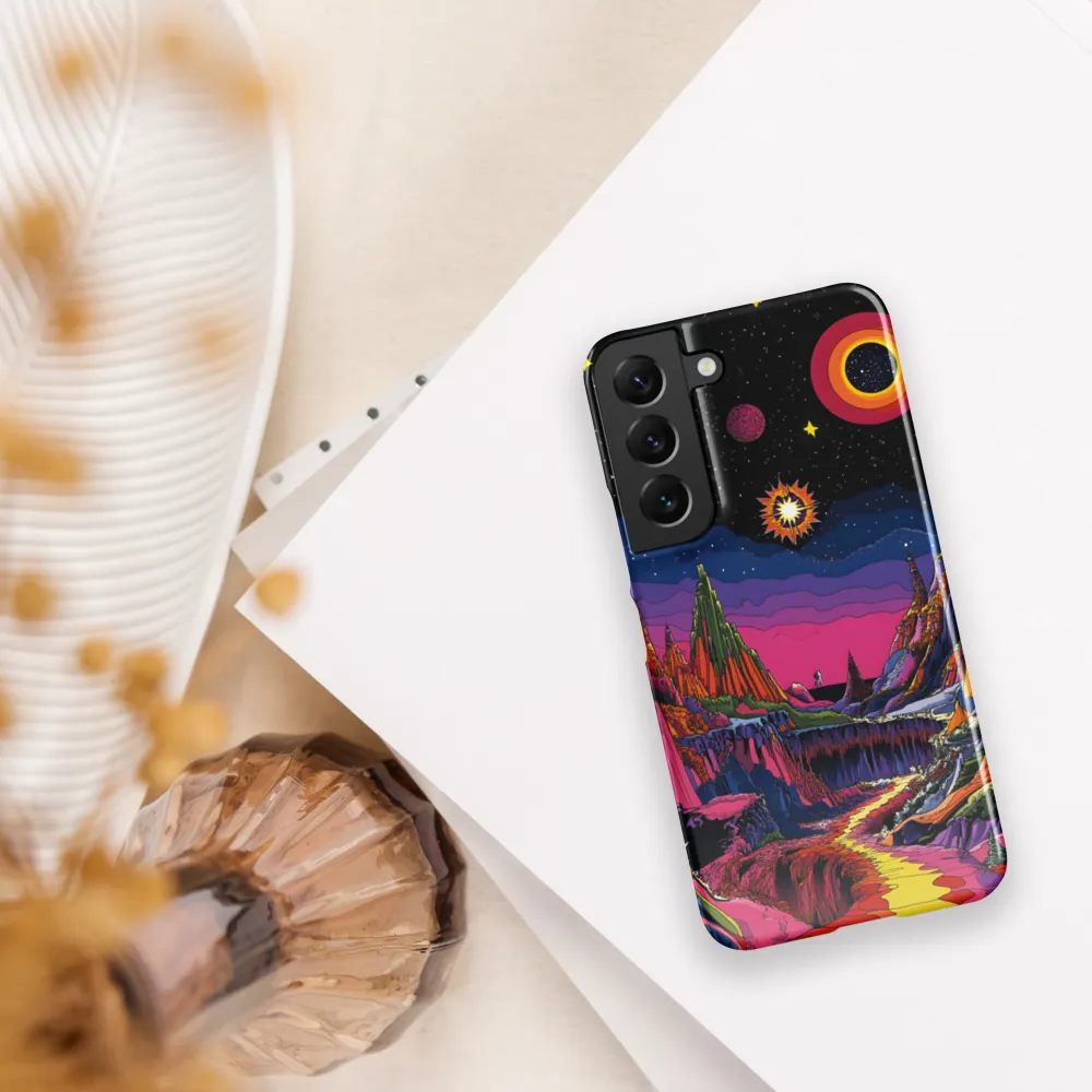Galactic Wonders: A Journey Through an Alien Landscape