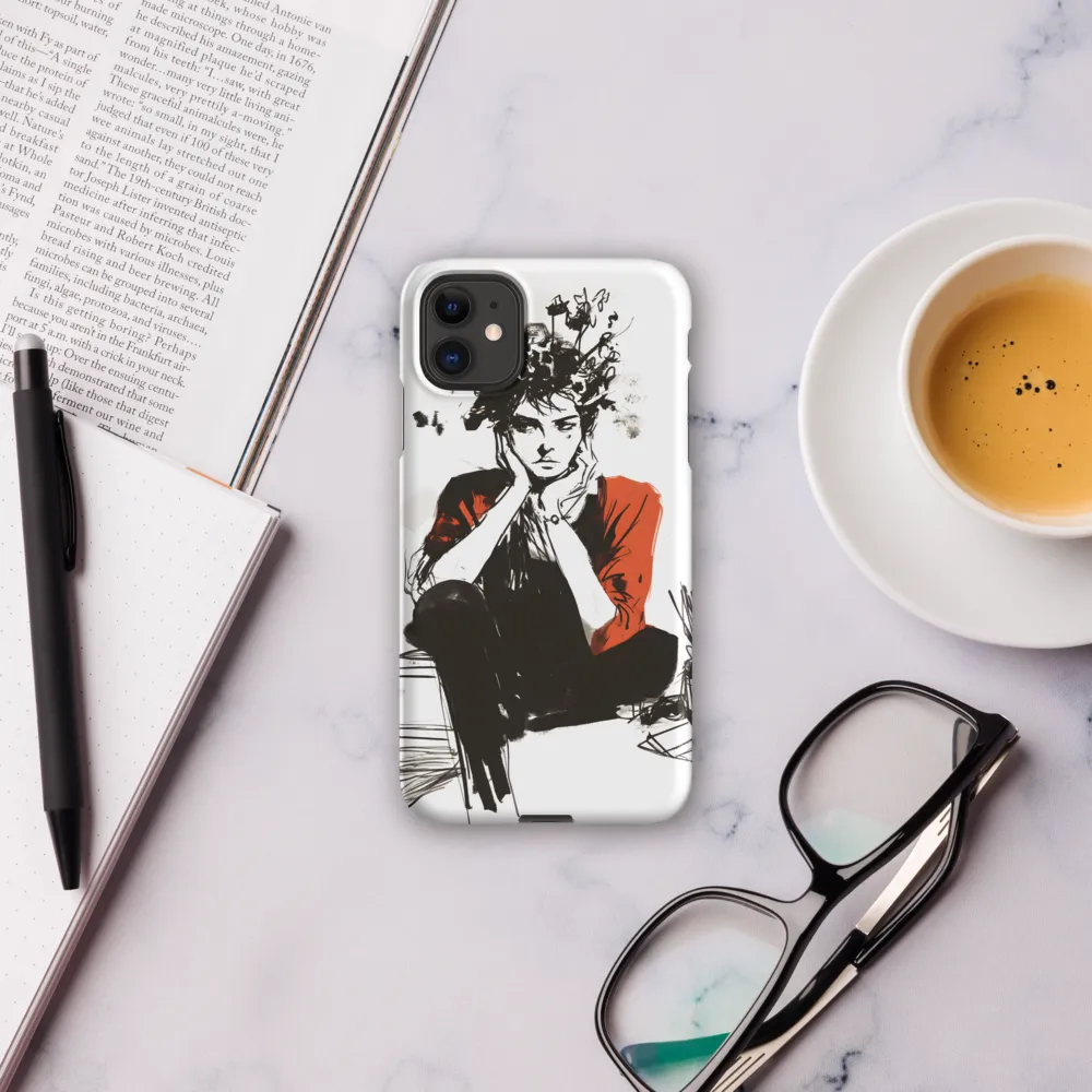 Contemplation Amidst Creativity | Phone Case |  11 | Snap Case | Matte