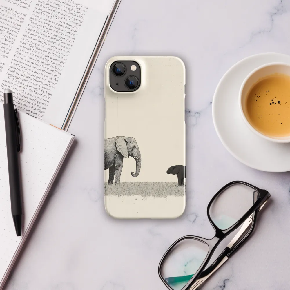 Contrasting Companions | Phone Case |  14 Plus | Snap Case | Glossy