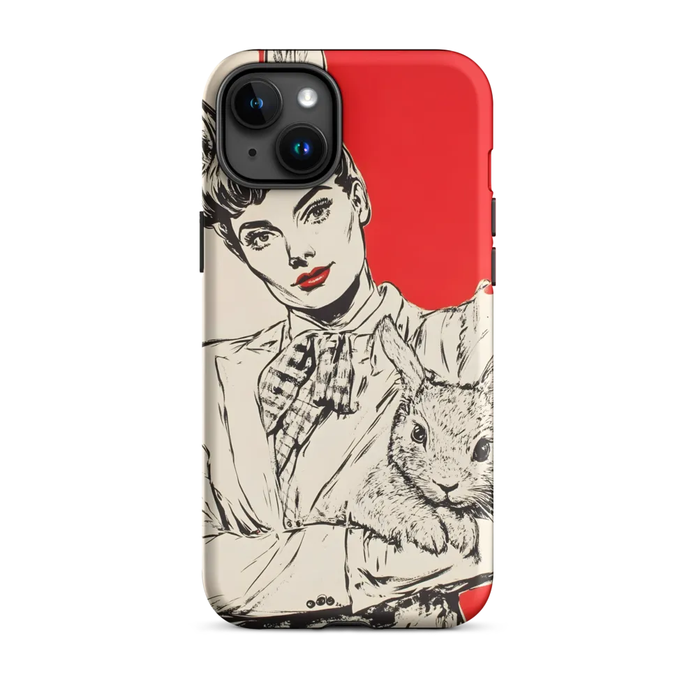 Whimsical Elegance: The Rabbit Lady