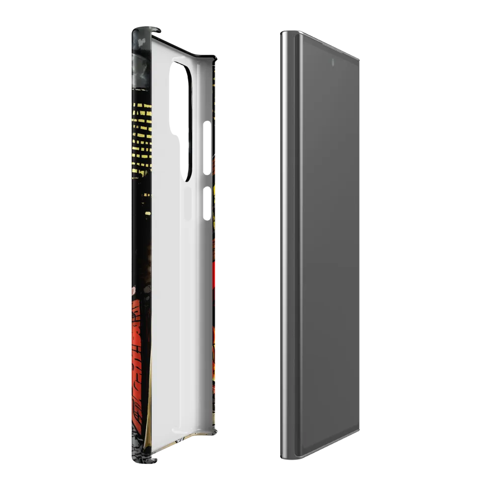 Nocturnal Cityscape: The Hidden Alley | Phone Case |  S22 Ultra | Snap Case | Matte