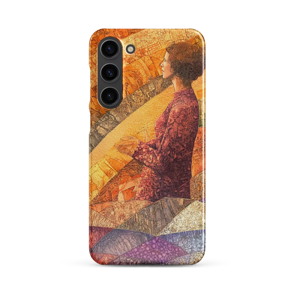 Whispers of Contemplation | Phone Case |  S23 Plus | Snap Case | Glossy