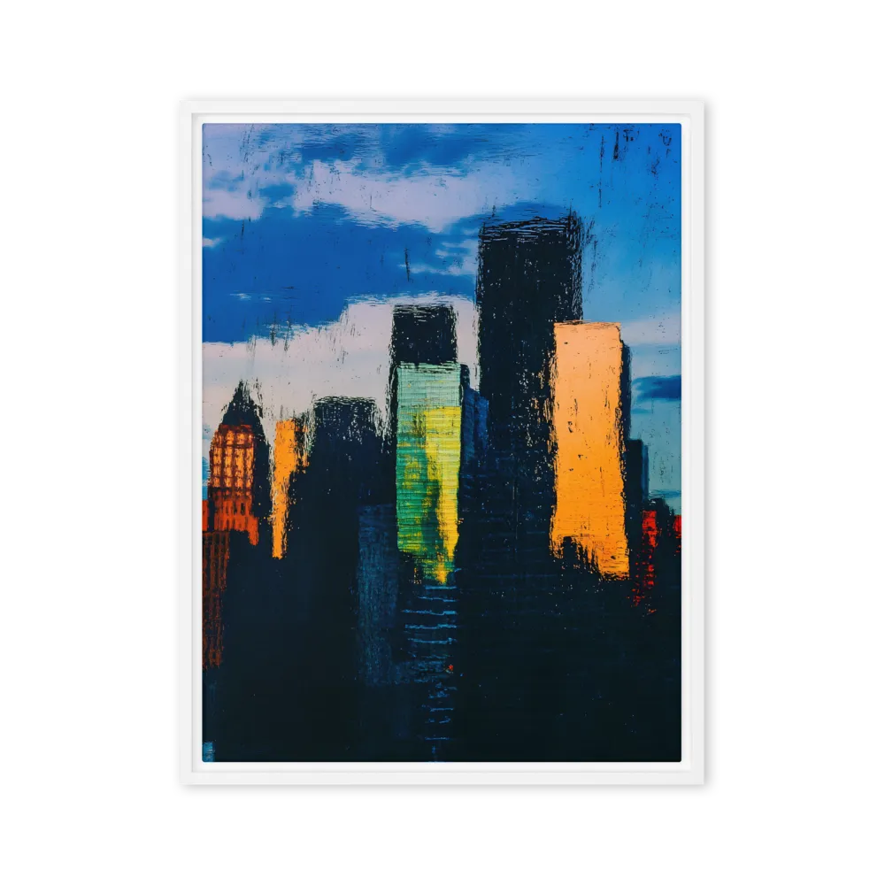 Reflections of Tranquility | Canvas with White Frame | 24″×32″