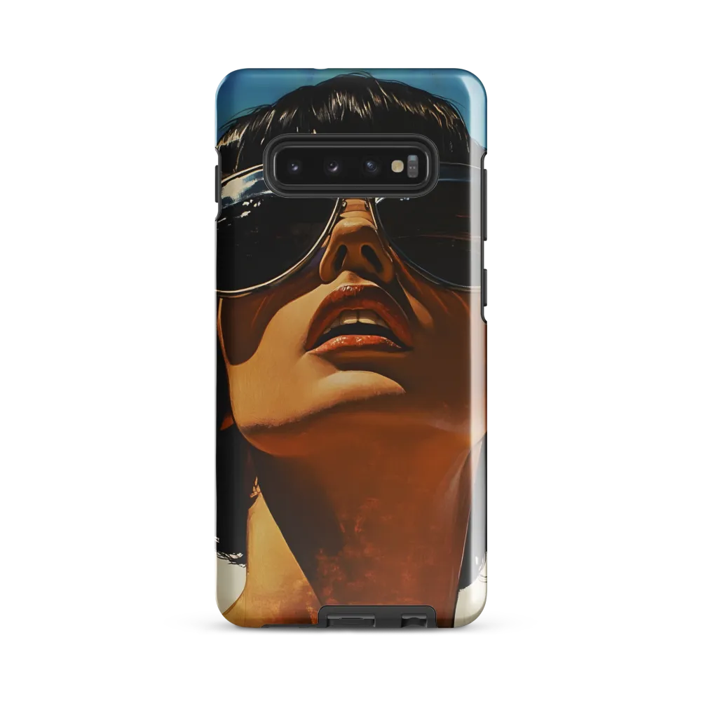 Gazing Into the Blue | Phone Case |  S10 Plus | Tough Case | Glossy