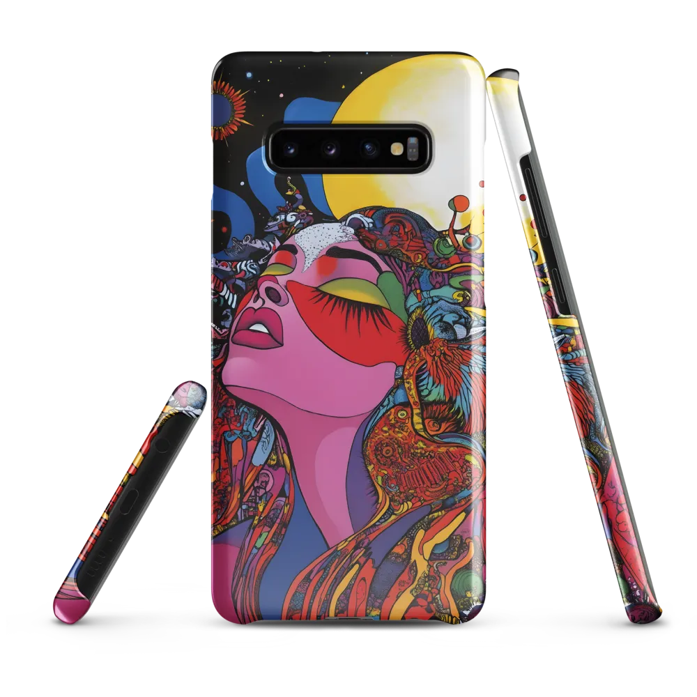 Euphoria in Cosmic Color | Phone Case |  S10 Plus | Snap Case | Glossy