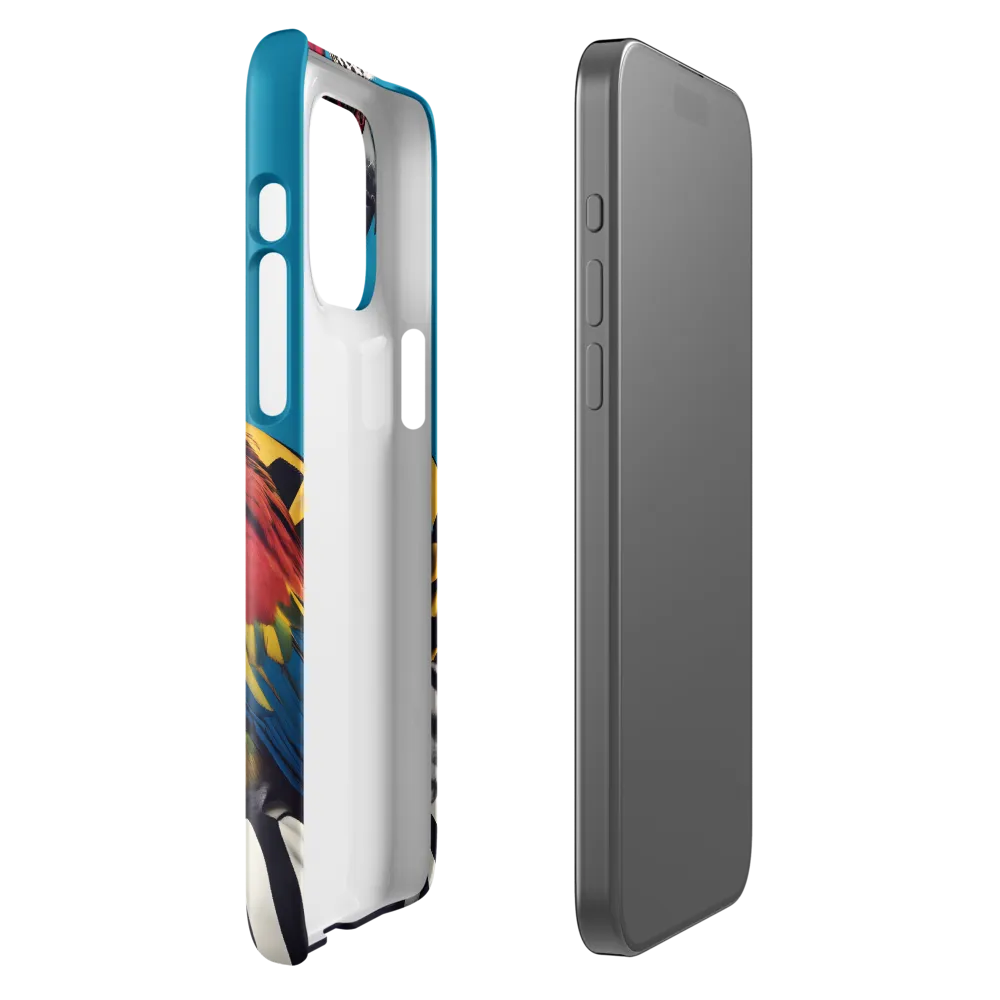 Vibrant Fusion of Flora and Fauna | Phone Case |  15 Pro Max | Snap Case | Glossy