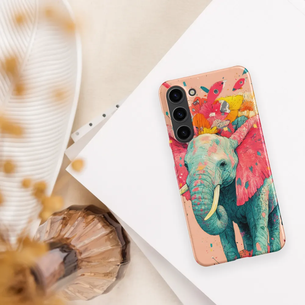 Whimsical Elegance: The Floral Elephant