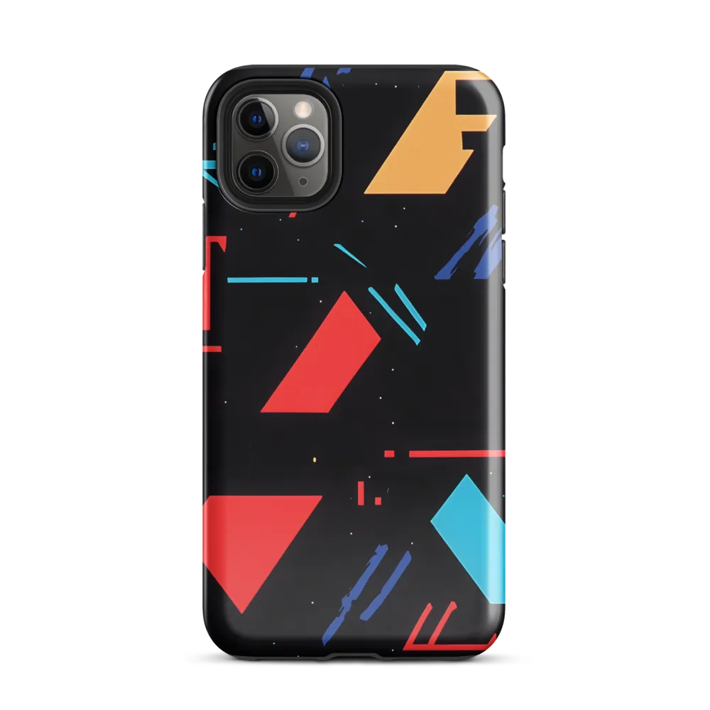 Dynamic Geometric Harmony | Phone Case |  11 Pro Max | Tough Case | Glossy