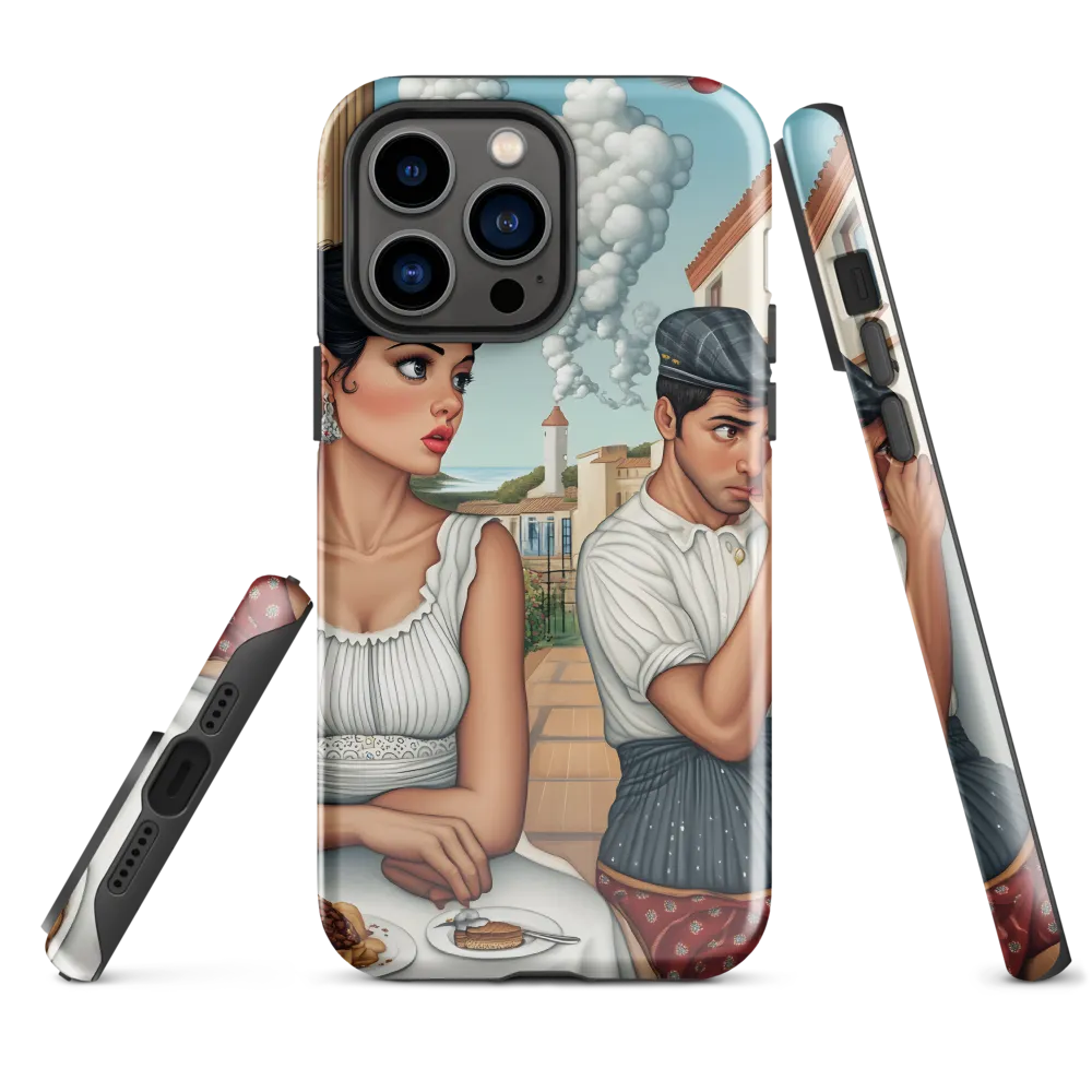 Tension Between Worlds | Phone Case |  14 Pro Max | Tough Case | Glossy