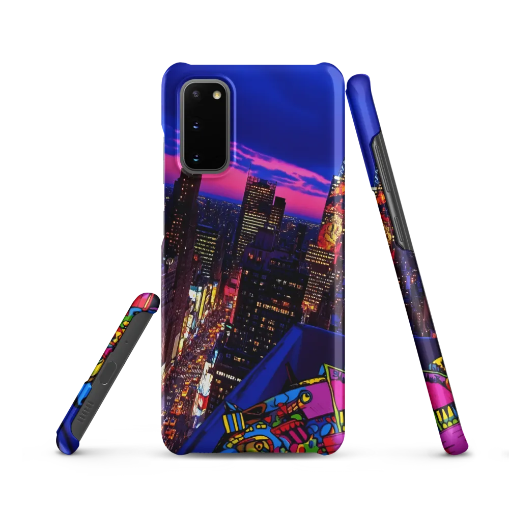 Neon Twilight: A City in Vibrance