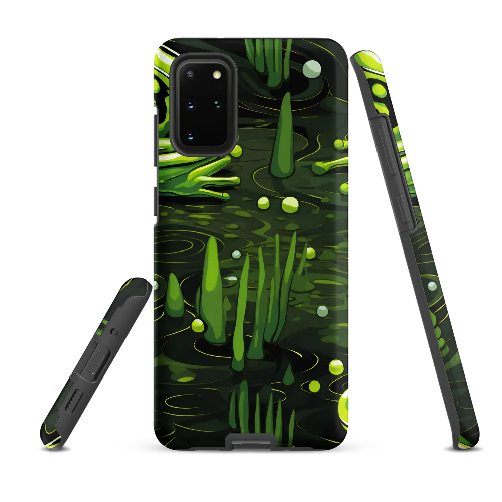 Green Harmony: Life Beneath the Surface