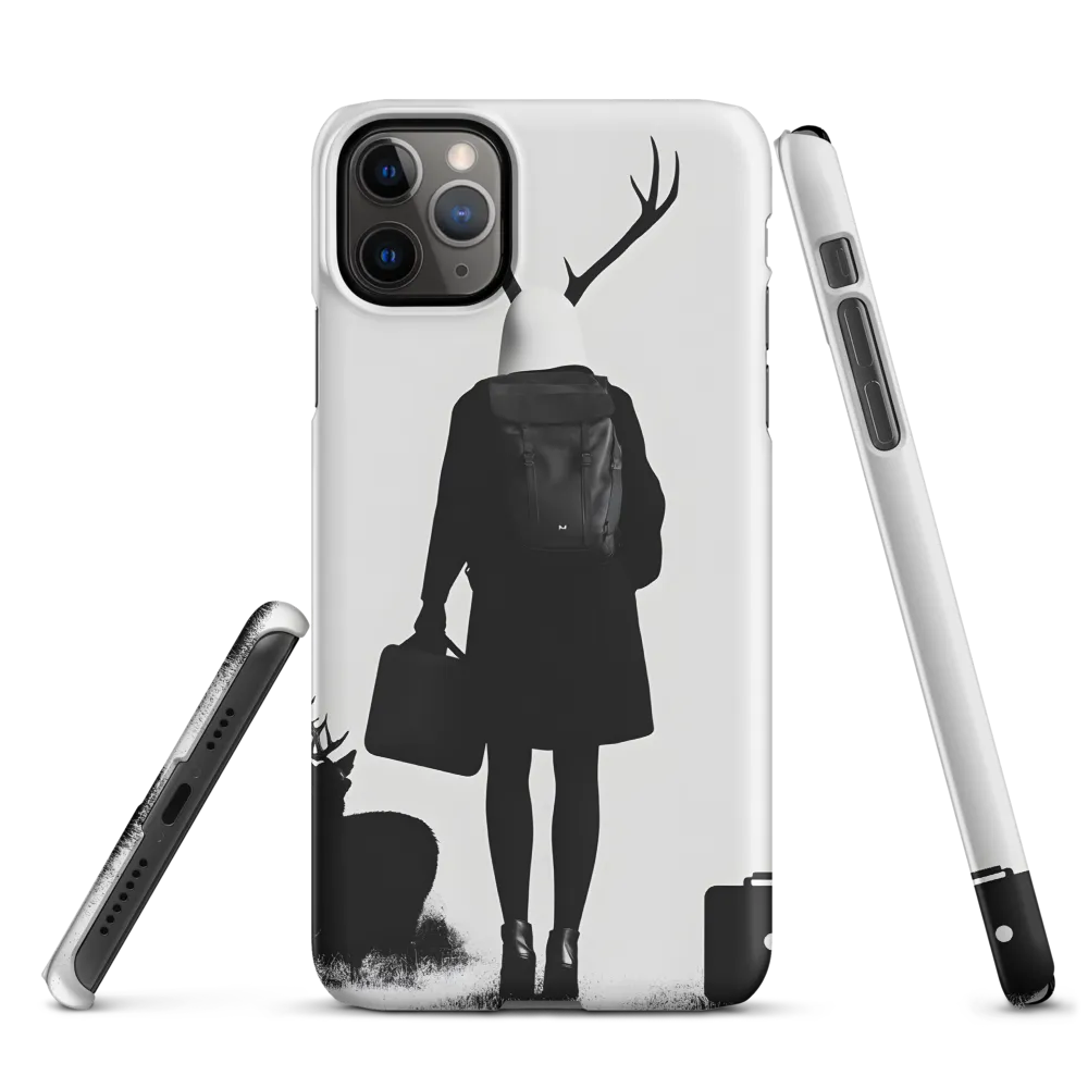 Antlered Reflections | Phone Case |  11 Pro Max | Snap Case | Matte