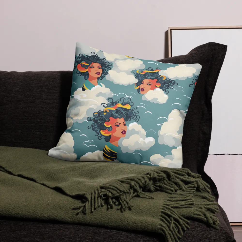 Whimsical Dreams in the Sky | Pillow | 22″×22″