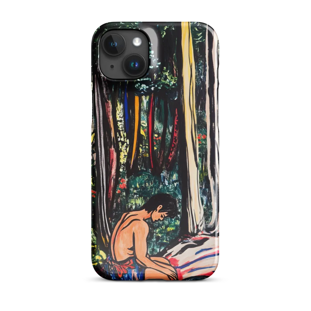 Contemplation in Nature | Phone Case |  15 Plus | Snap Case | Glossy