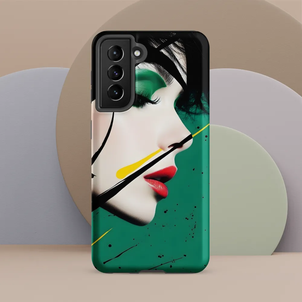 Whispers of Elegance and Boldness | Phone Case |  S21 FE | Tough Case | Matte