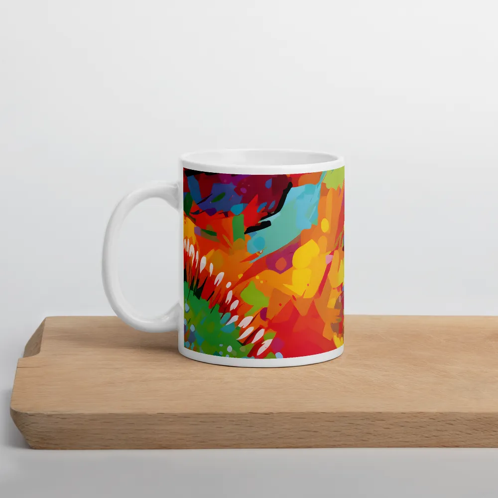 Colorful Lizard: An Abstract Adventure | Mugs | Multiple Sizes & Colors